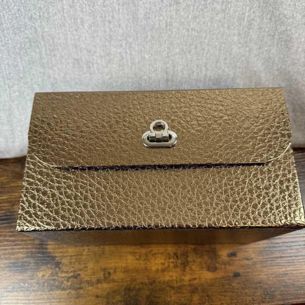 Jewelry Travel Case‎ Organizer Box with Oliver Peoples dust cloth